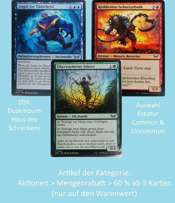 Magic MTG | DSK | Duskmourn | Kreatur | Common & Uncommon | Auswahl