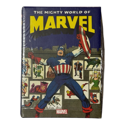 Mighty World of Marvel 3-Book Set | Spider-Man, Iron Man, Cap | New & Sealed