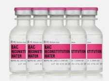Hospira BAC Water Reconstitution Solution 30ml Exp. 8/2026  - Select Quantity