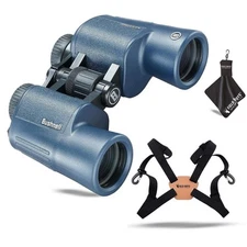 Bushnell H2O 8x42mm Binoculars, Porro Prism, Waterproof and Fogproof for all...