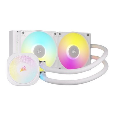 240mm RGB Liquid CPU Cooler - Low-Noise AIO, FlowDrive, Intel/AMD Compatible, 2X