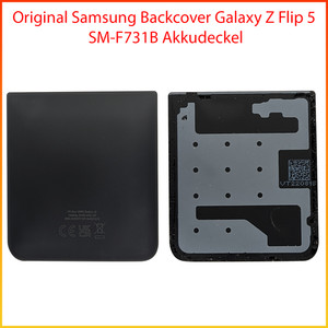 Original Samsung Backcover Galaxy Z Flip 5 SM-F731B Akkudeckel Grau Schwarz