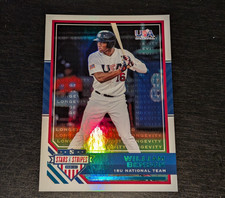 Will Benson REDS 2017 USA Baseball Stars & Stripes Longevity Holofoil #'ed /99