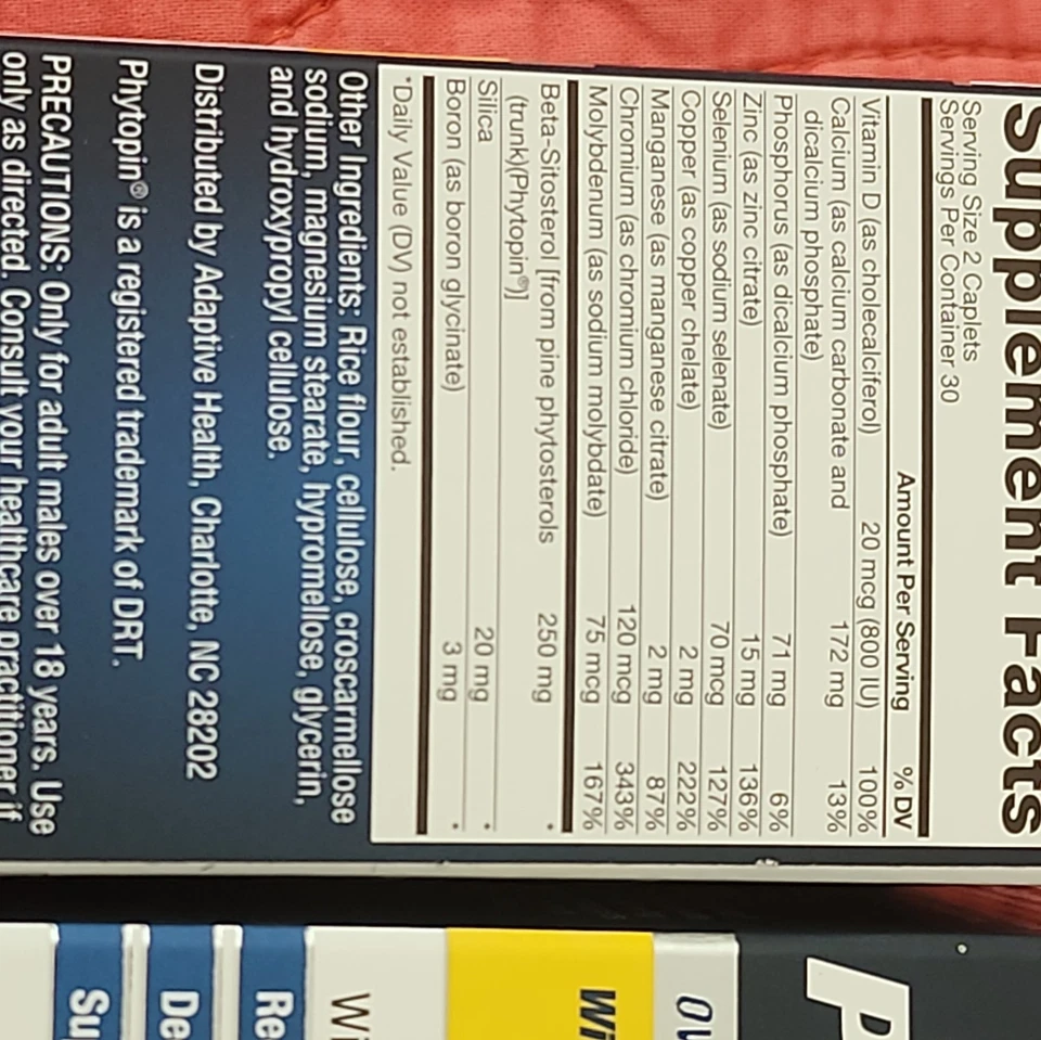 (2PACK) Nuevas cápsulas de salud urinaria Vitality Super Beta para la próstata - 120 unidades 4/28 Foto 4 de 4
