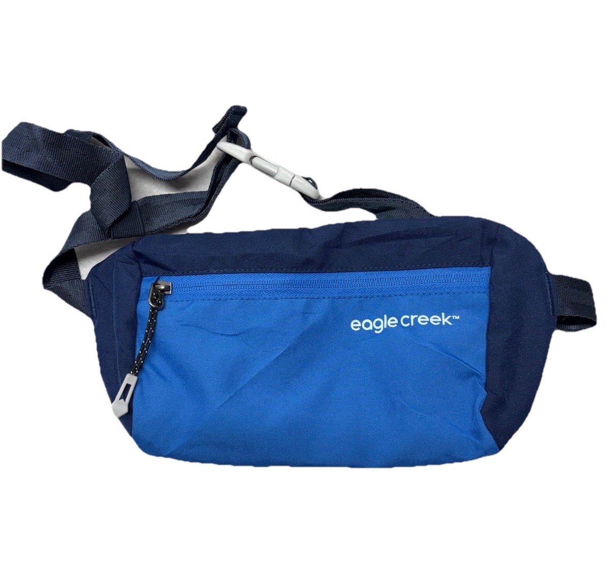 L.L.Bean Waist Pack Fanny Pack Belt Bag Blue Small Adj Strap Zip closure unisex Ll bean waist fanny - Gem main image 4