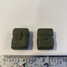 GI JOE 12”- BELT POUCH (set of 2) -1/6 Scale Dragon 21st Century PowerTeam JS