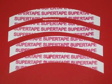 SUPERTAPE "C"THIN STICK CONTOUR HAIRPIECE TAPE  36 PIECES ~ LACE WIGS,TOUPEE.
