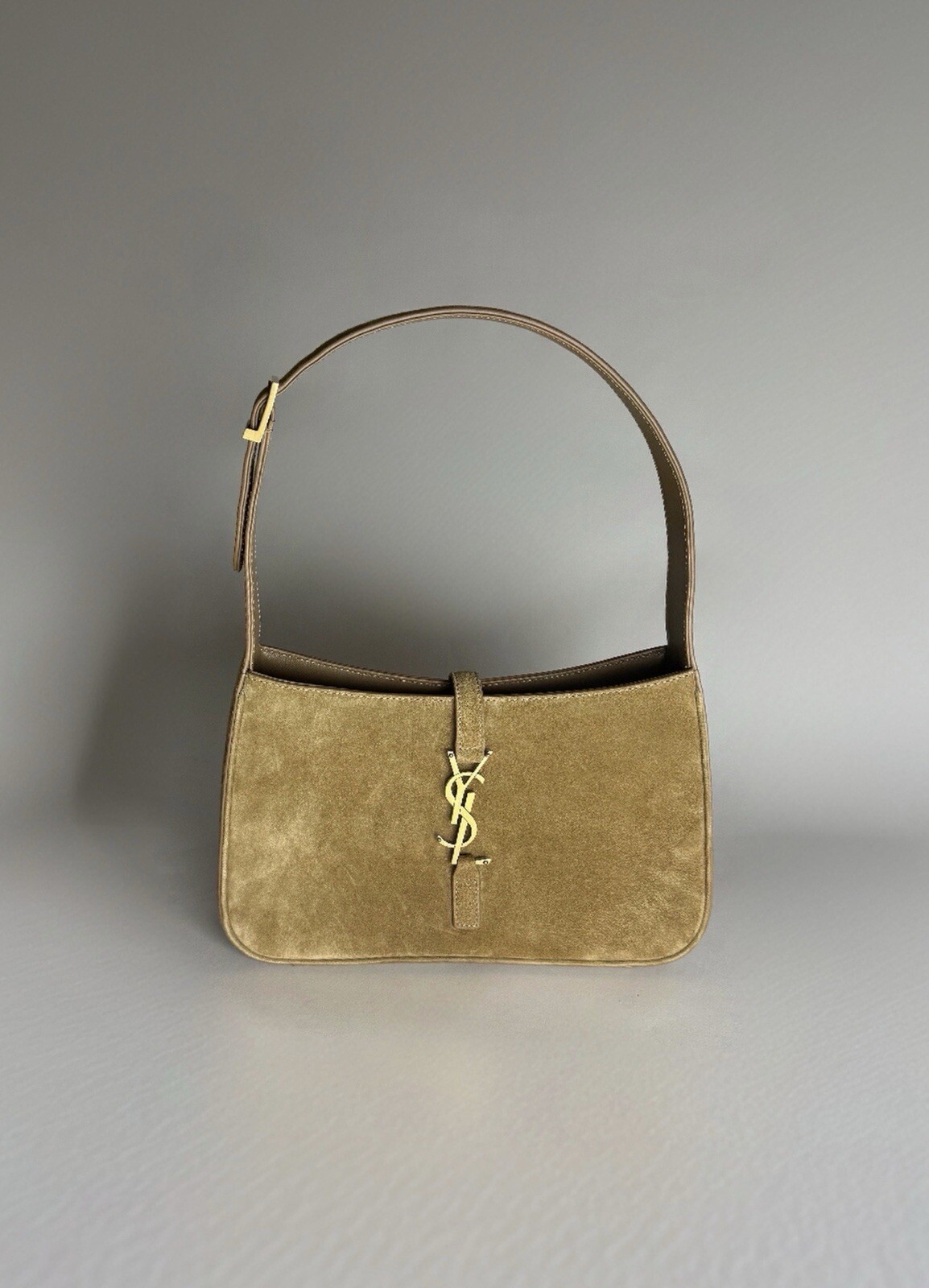 Borsa hobo Saint Laurent scamosciata Le 5 A 7