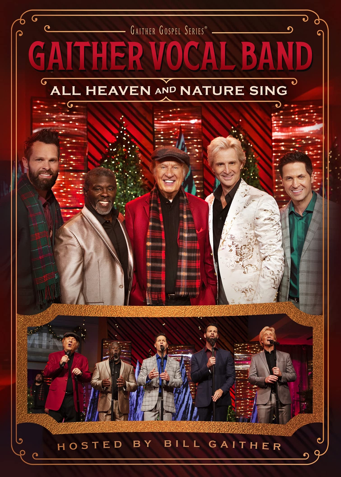GAITHER VOCAL BAND ALL HEAVEN & NATURE SING DVD NUOVO
