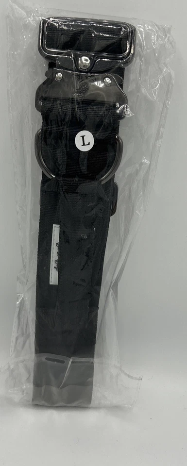 Collar táctico para perro De La Dogo E-Covered Defense. Negro para perros grandes mediano Foto 4 de 4