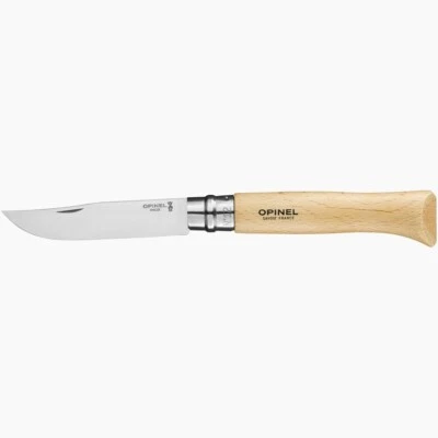 Opinel No. 12 INOX Klappmesser feststellbare Klinge Outdoor Taschenmesser