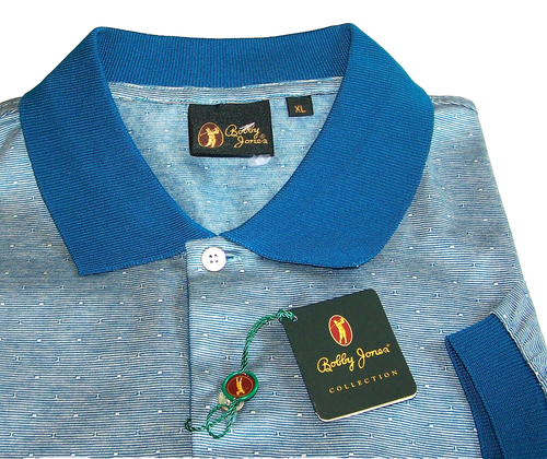 Bobby Jones collection polo golf shirt Italy XL short sleeve new $165 (6) - Picture 4 of 4