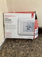 Honeywell Home-Resideo T3 Pro Thermostat 2H/1C Heat Pump and 1H/1C Conventional