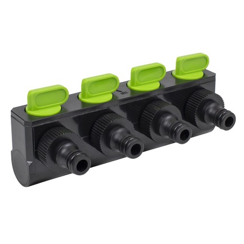Sealey Garden Water Distributor 4-Way Garden Connector Durable - Picture 2 of 5