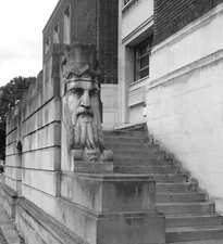 Photo 6x4 Father Thames at Hammersmith Town Hall Hammersmith/TQ2279 This c2015