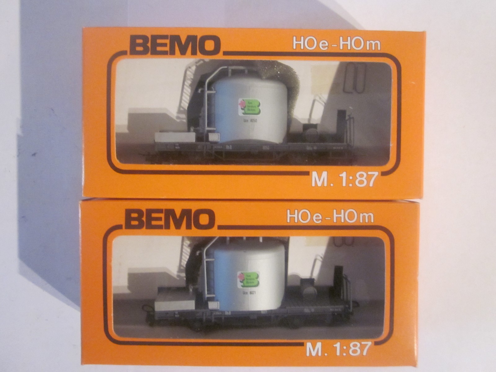 Bemo Hoe 2X Zementtransportwagen el Rhb Art.nr 2060 Emb.orig Bemo Hoe 2X Zementtransportwagen el Rhb Art.nr 2060 Emb.orig