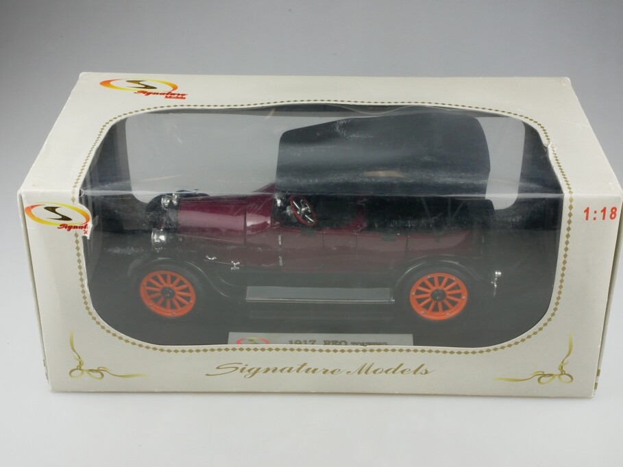 Signature 1/18 reo Touring 1917 Phaeton Convertible CON BOX 513325 Signature 1/18 reo Touring 1917 Phaeton Convertible CON BOX 513325