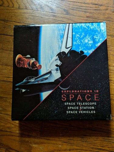 Explorations in Space Book Set Gallery Books Vechicles Station Telescope Gallery - Picture 3 of 6
