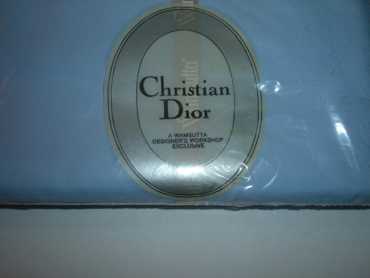 Vintage Christian Dior Full Flat Sheet , NIP Supercale Plus | eBay