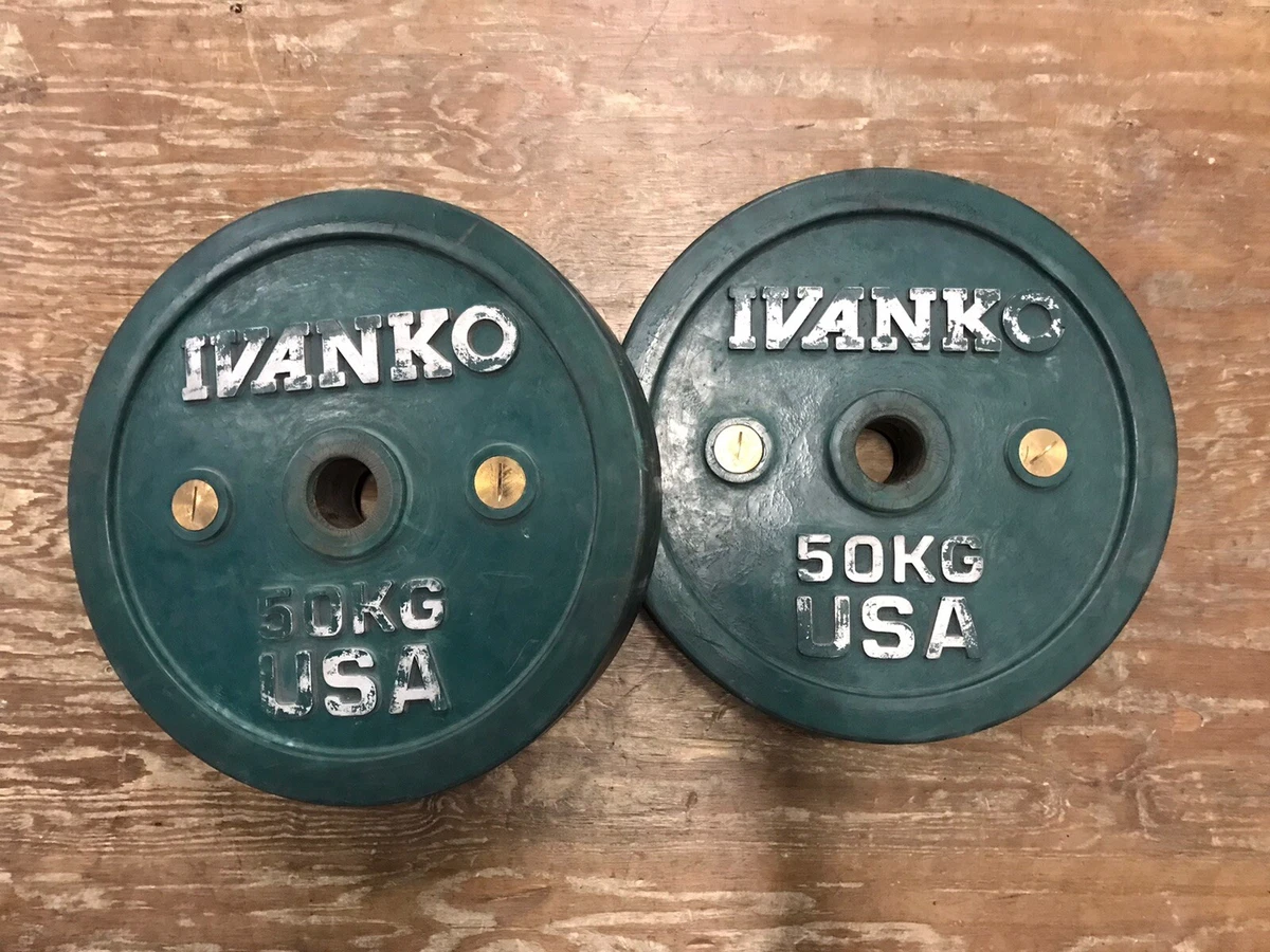 Ivanko bumper plates hot sale