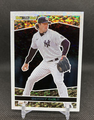 2021 Topps Update Black Gold Gerrit Cole New York Yankees #BGC-11