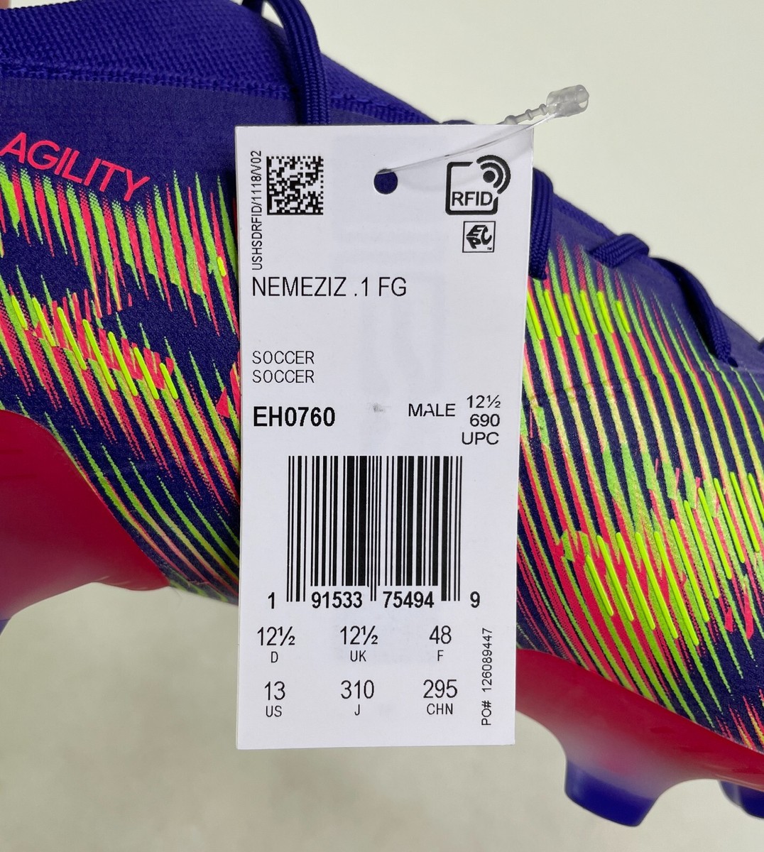 adidas NEMEZIZ19.1 HG/AG 25.5㎝ 新品 送料無料 Amazon.com | Adidas Nemeziz 19+ Fg Mens Shoes Size 12, Color