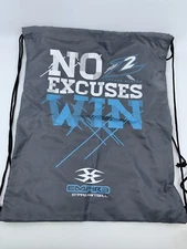 NEW Empire Paintball Z2 Loader NO EXCUSES WIN - Promo Drawstring Backpack Bag