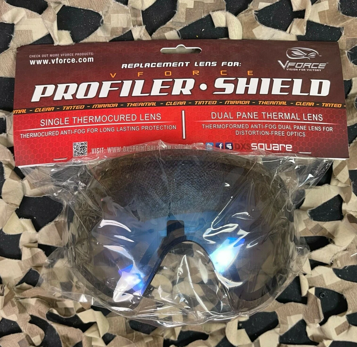 Masque Paintball VForce Profiler - Noir Et Gris - OCCASION Bon état