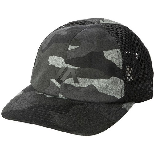 RVCA Men's Grey Camo Adjustable Strap Vent Cap Hat - Picture 3 of 3