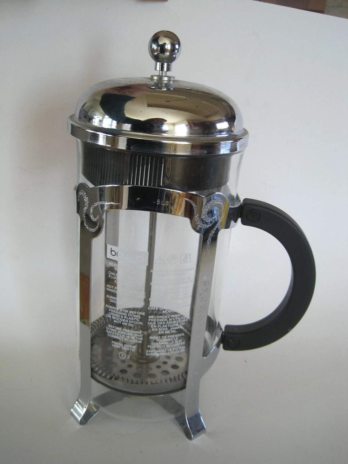 Bodum Starbucks French Press Over 6 Cups Stainless Steel GUC