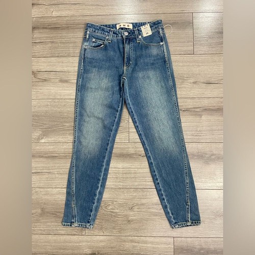 AMO mid-rise twist seam ankle skinny jeans NEW SZ 26 - Picture 3 of 9