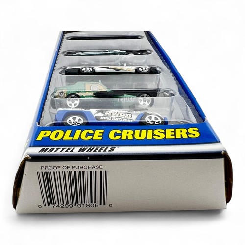 Mattel Hot Wheels Police Cruisers 50024 Gift Pack of 5 Vehicles Cars Trucks Law - Picture 12 of 15