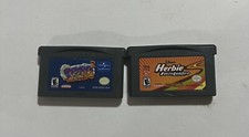 Nintendo Game Boy Advance Spyro 2 Season Flame Game Only & Herbie Fully Loaded