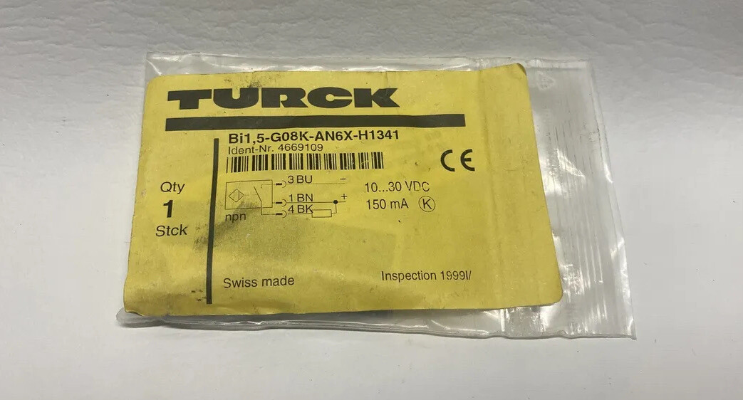 NEW Turck BI1 5-G08K-AN6X-H1341 Proximity Sensor