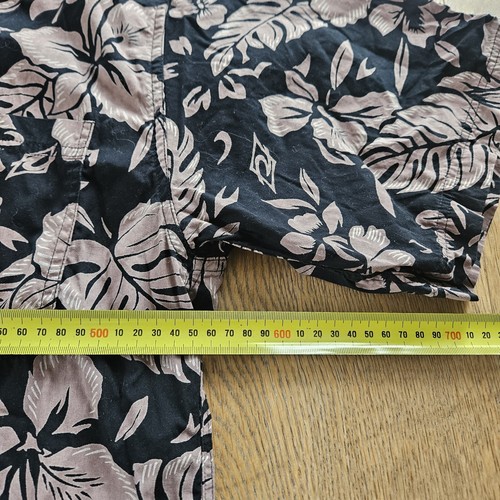 Vintage Rip Curl Hawaiian Shirt Mens M Floral Aloha Button Up Surf Top 90s Y2K - Picture 5 of 6