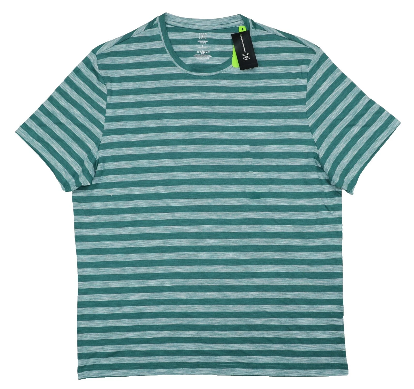 Camisetas para hombre INC International Concepts de poliéster a rayas