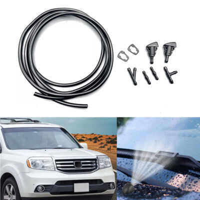 Xukey 2Pcs Front Windshield Washer Nozzle Jet 76810-SZA-A01ZA Set For Honda Pilot MK2 2015 2014 2013 2012 2011 2010 2009 In | Whizz Windshield Wiper Nozzles - Foto 5