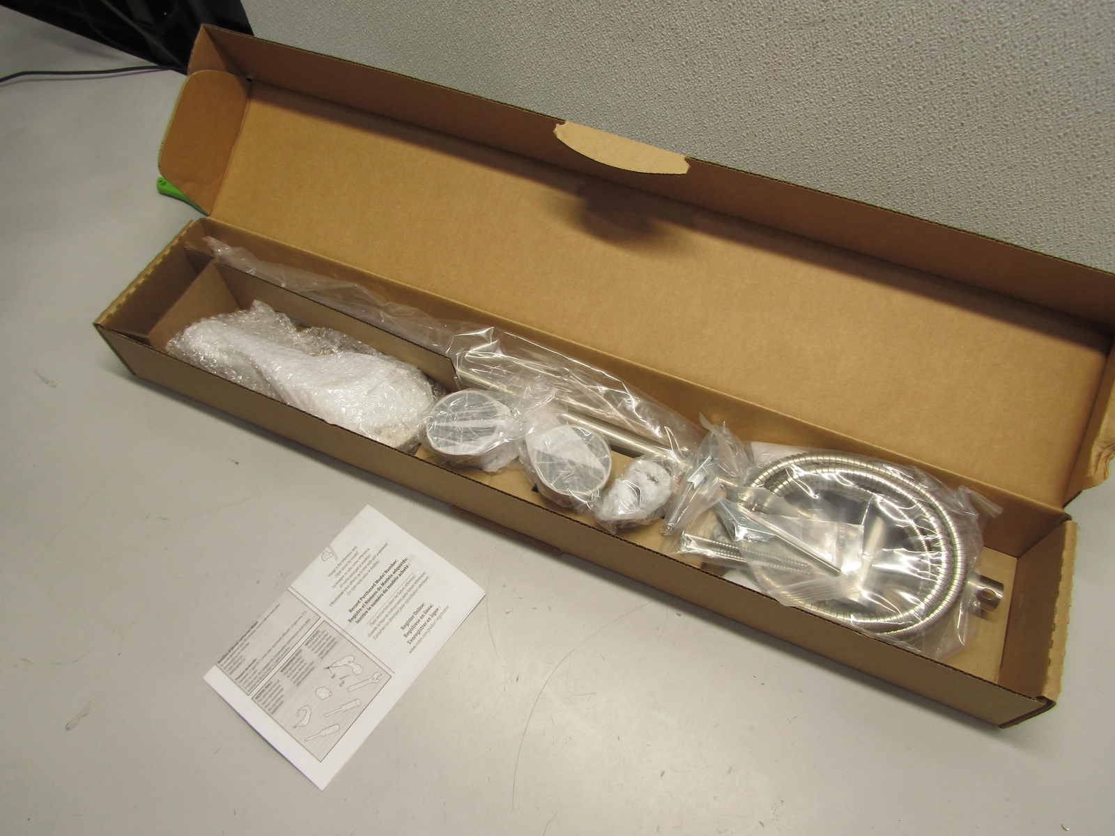 Moen 3558EPBN Handheld Shower with 30" Slide Bar and 69" Hose, Brushed Nickel