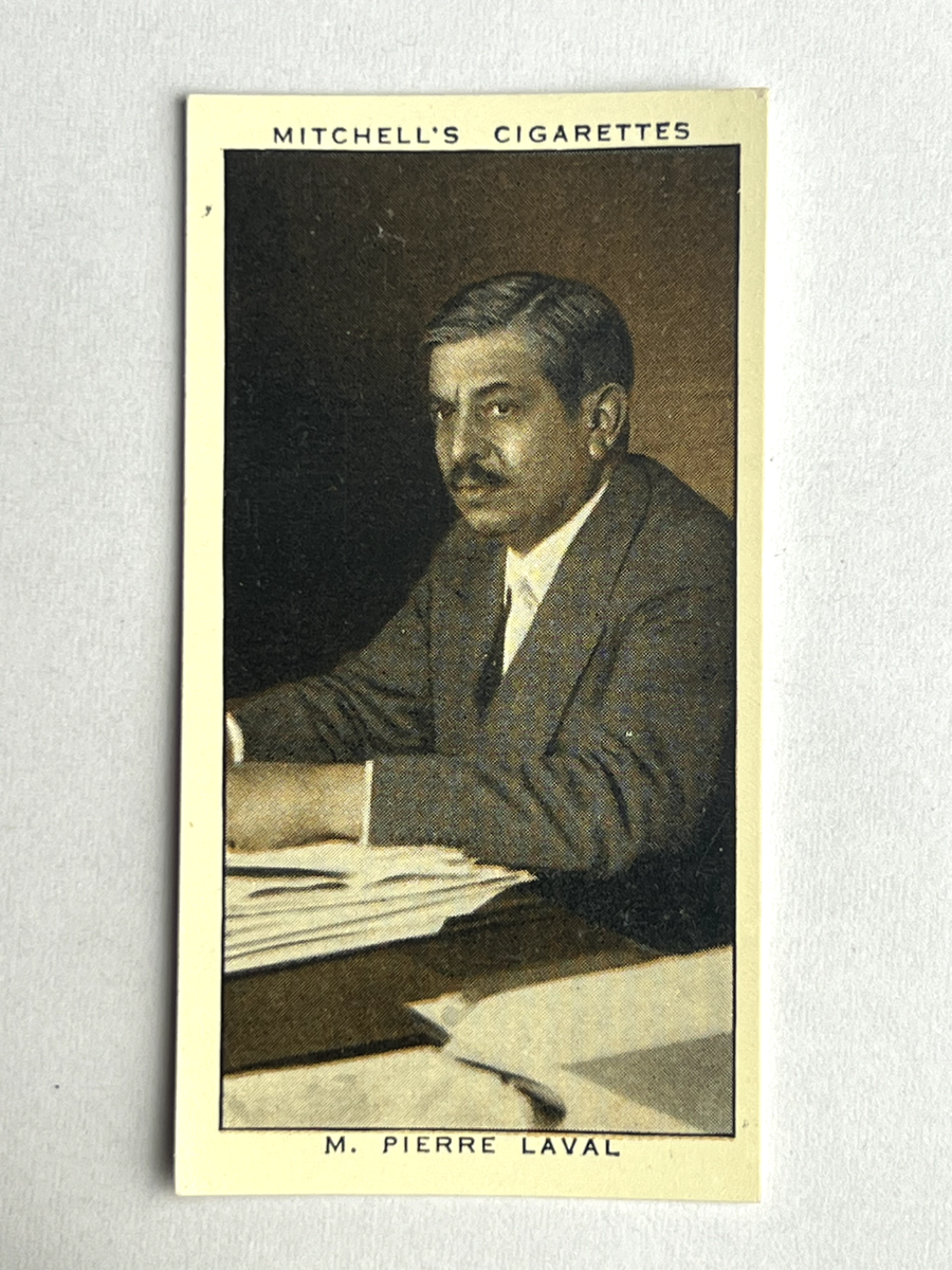 1936 Mitchell & Son A Gallery of 1935 #13 M. PIERRE LAVAL (E)