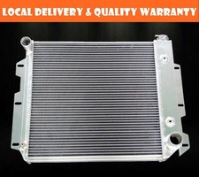 Aluminum Radiator 3 Rows Fit 1987-95 1997-2002 Jeep Wrangler Tj Yj V8 Conversion