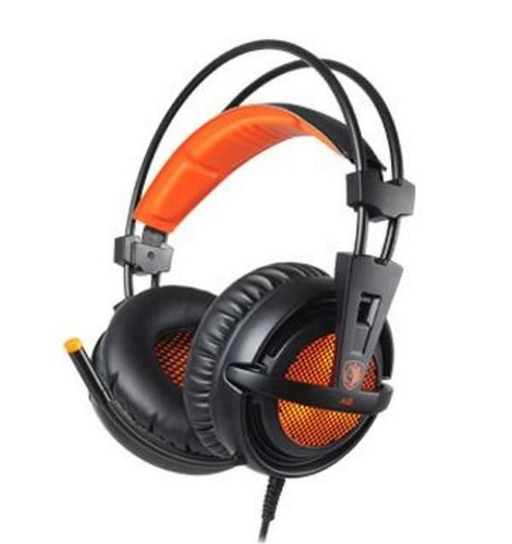 Sades A6 7.1ch Virtual Surround Gaming Headset LED USB PC PS4 PS5 NintendoSwitch - Picture 3 of 9