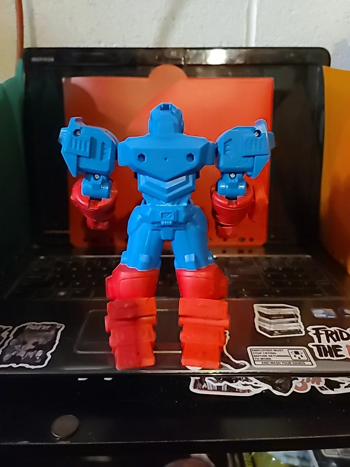 Terno Avengers Marvel Mech Strike 8 polegadas Super Hero Ultimate Mech Capitão América - Imagem 3 de 4