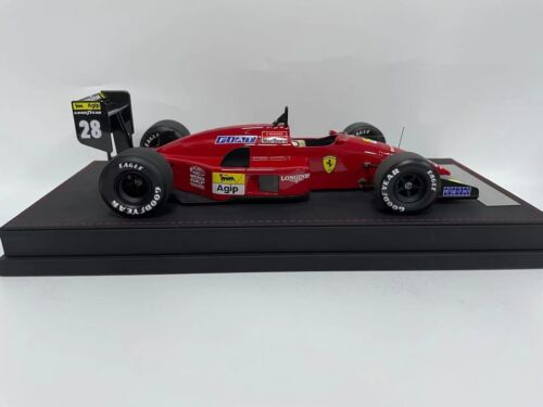 1/18 AB Models Ferrari 87/88 from 1988 F1 Season of Gerhard Berger Leather Base - Picture 8 of 11