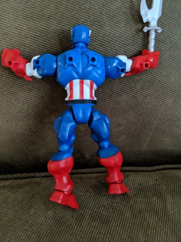 Captain America Hasbro Marvel Super Hero Mashers E9914 2020 6" - Picture 4 of 5