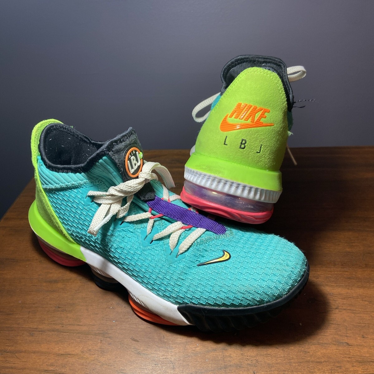 nike lebron 16 low hyper jade