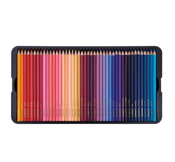 Set 124 Colors Master Art Colored Pencils Box Coloring Drawing Art