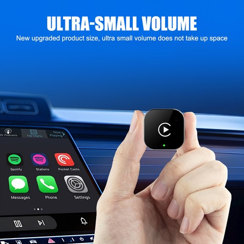 2-in-1 Wired to Wireless CarPlay Adapter /Android Auto Adapter Plug & Play -USA - Picture 6 of 17