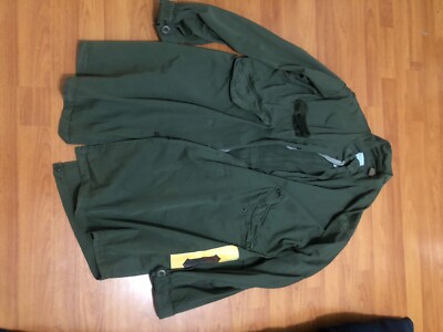424 x alpha x slam jam military coat size medium made in italy