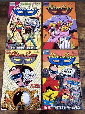 Alter Ego #1-#4 - FIRST Comics Comic book Bagged & Boarded