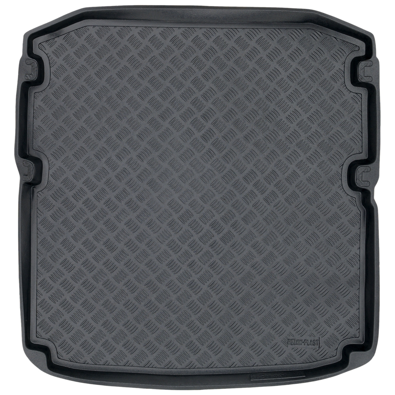 Tapis de coffre Rezaw-Plast en PVC pour Skoda Octavia IV depuis 2019 noir